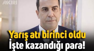 Emre Karayel'in yarış atı birinci oldu: Kazandığı para dudak uçuklattı