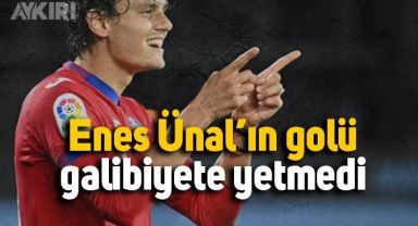 Enes Ünal'ın golü Getafe'ye yetmedi, Celta Vigo ile Getafe 1-1 berabere kaldı