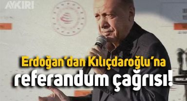 Erdoğan'dan başörtüsü için 'referandum' çağrısı
