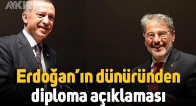 Erdoğan'ın dünürü Sadık Albayrak'tan üniversite diploması açıklaması
