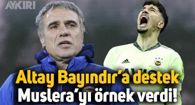 Ersun Yanal'dan Altay Bayındır'a destek: Muslera'yı örnek verdi