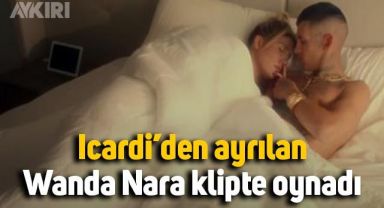 Icardi'den ayrılan Wanda Nara, yeni sevgilisi L-Gante'nin klibinde çırılçıplak oynadı