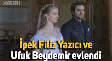 İpek Filiz Yazıcı ve Ufuk Beydemir evlendi