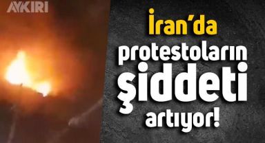 İran'da devam eden protestolarda hapishanede yangın çıktı