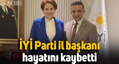 İYİ Parti Konya İl Başkanı Gökhan Tozoğlu yaşamını yitirdi