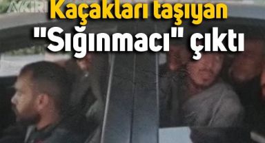 Kaçakları taşıyan 