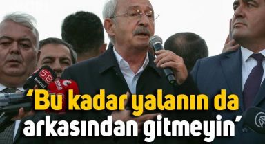 Kemal Kılıçdaroğlu, Sivas'ta konuştu: Bu kadar yalanın da arkasından gitmeyin
