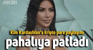  Kim Kardashian'a kripto para paylaşımı pahalıya patladı 