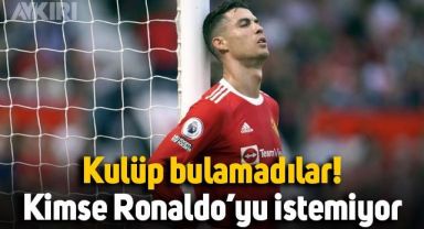 Manchester United, Cristiano Ronaldo’yu isteyen kulüp bulamadı