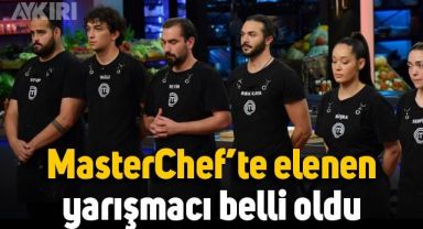 MasterChef'te yarışmaya veda eden isim belli oldu! MasterChef 30 Ekim'de kim elendi?
