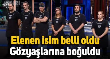 MasterChef'ten kim elendi? Hata yapan isim yarışmaya veda etti, gözyaşlarına boğuldu