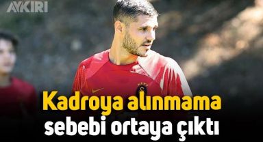 Mauro Icardi'nin kadroya alınmama sebebi ortaya çıktı