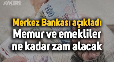 Memur ve emekli maaşına ne kadar zam yapılacak? Merkez Bankası verileri açıkladı