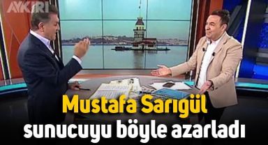 Mustafa Sarıgül, canlı yayında Beyaz TV sunucusunu azarladı