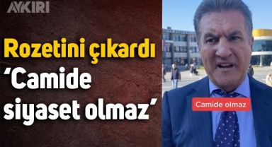 Mustafa Sarıgül rozetini çıkardı: