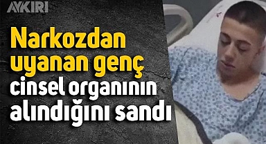 Narkoz sonrası görüntülerini paylaşan genç viral oldu