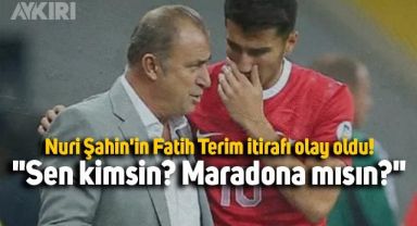 Nuri Şahin'den Fatih Terim itirafı!