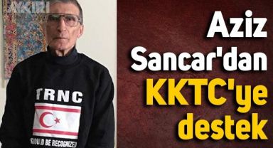 Prof. Dr. Aziz Sancar'dan gündem olan fotoğraf, KKTC’ye destek verdi