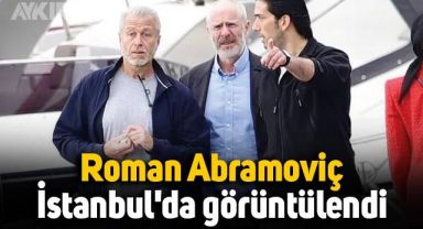 Roman Abramoviç İstanbul'da görüntülendi, Boğaz'da tur attı