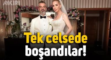 Şarkıcı Tuğba Özerk'in evliliği 1 yıl sürdü, tek celsede boşandı
