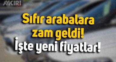 Sıfır arabalara zam geldi, en ucuz otomobiller 400 bin liraya dayandı: İşte otomobillerin güncel fiyatları