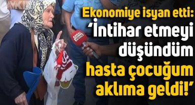 Sokak röportajında yaşlı kadının sözleri yürekleri dağladı