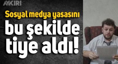 Sosyal medya yasasını eleştiren video viral oldu