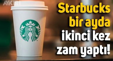 Starbucks fiyatlarına zam mı geldi? Starbucks filtre kahve ne kadar
