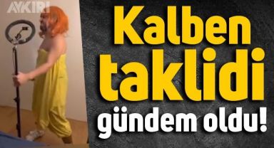 Tansu Dayan isimli sosyal medya yayıncısının Kalben taklidi gündem oldu