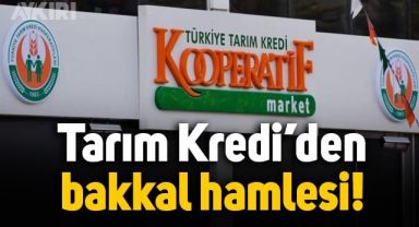 Tarım Kredi'den bakkal hamlesi: Bayilik verilecek