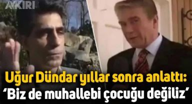 Uğur Dündar, 'Bezmenler' anısını anlattı: