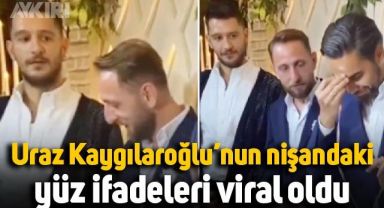 Uraz Kaygılaroğlu ve Kadir Doğulu'nun katıldığı nişandaki görüntüler viral oldu
