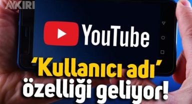 YouTube'a kullanıcı adı belirleme özelliği geliyor