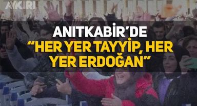 10 Kasım'daki törenlerde AKP'liler yine slogan attı: 