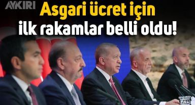 2023 asgari ücreti için ilk rakamlar belli oldu