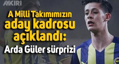 A Milli Takımımızın aday kadrosu açıklandı: 4 sürpriz isim var