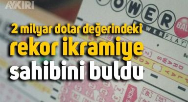 ABD'de 2,04 milyar dolarlık tarihi ikramiye California'ya gitti