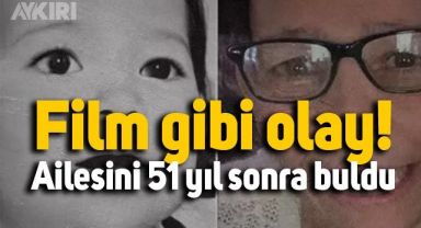 ABD'de film senaryolarını aratmayan olay: Gerçek ailesini 51 yıl sonra buldu