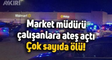 ABD'de market yöneticisi, süpermarkette kurşun yağdırdı: 10 ölü