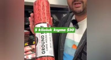 ABD'de yaşayan bir Türk, et fiyatlarını çekti: 