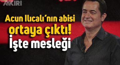 Acun Ilıcalı'nın pek tanınmayan abisinin fotoğrafı sosyal medyada paylaşıldı