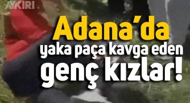 Görüntülerin adresi bu sefer Adana... Arkadaşları ayırmak yerine videoya çekti