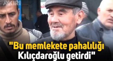 AKP'li vatandaştan muhalefete tepki: