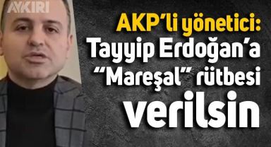 AKP Manisa İl Başkan Yardımcısı Ümit Taydaş Tayyip Erdoğan'a 
