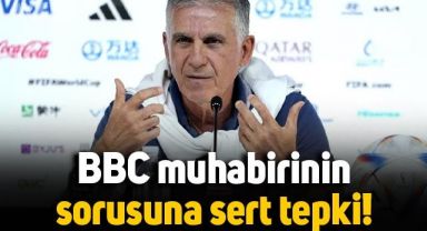 BBC muhabirinin sorusuna İran teknik direktörü Queiroz'dan sert tepki