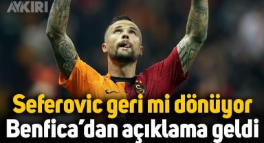 Benfica'dan Seferovic açıklaması: Galatasaray'dan ayrılacak mı
