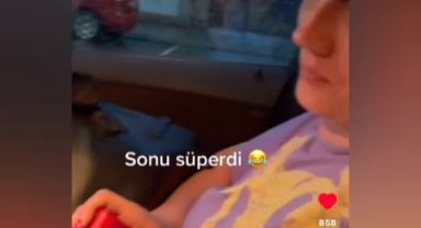 Bir sosyal medya kullanıcısının çektiği video viral oldu: 