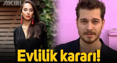 Çağatay Ulusoy ve Duygu Sarışın evleniyor