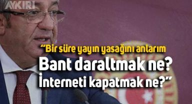 CHP'li Engin Altay'dan internet ve bant daraltma tepkisi