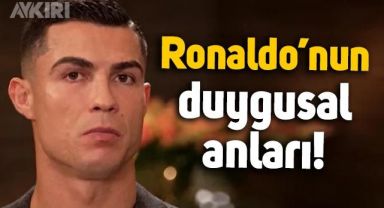 Cristiano Ronaldo'nun duygusal anları: